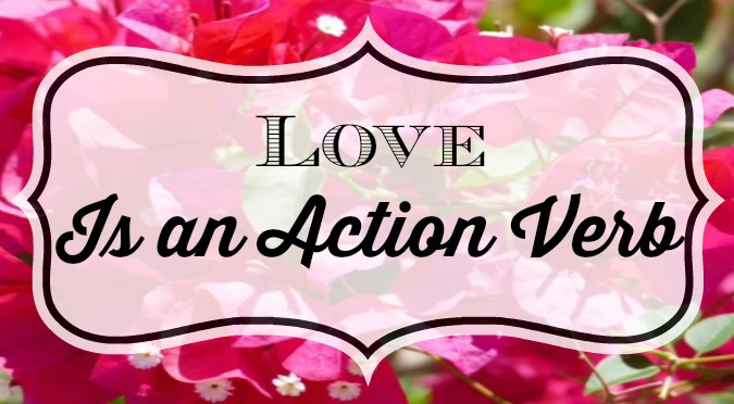 is love a non action verb